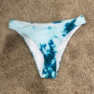 Never worn cheeky tie dye bottoms